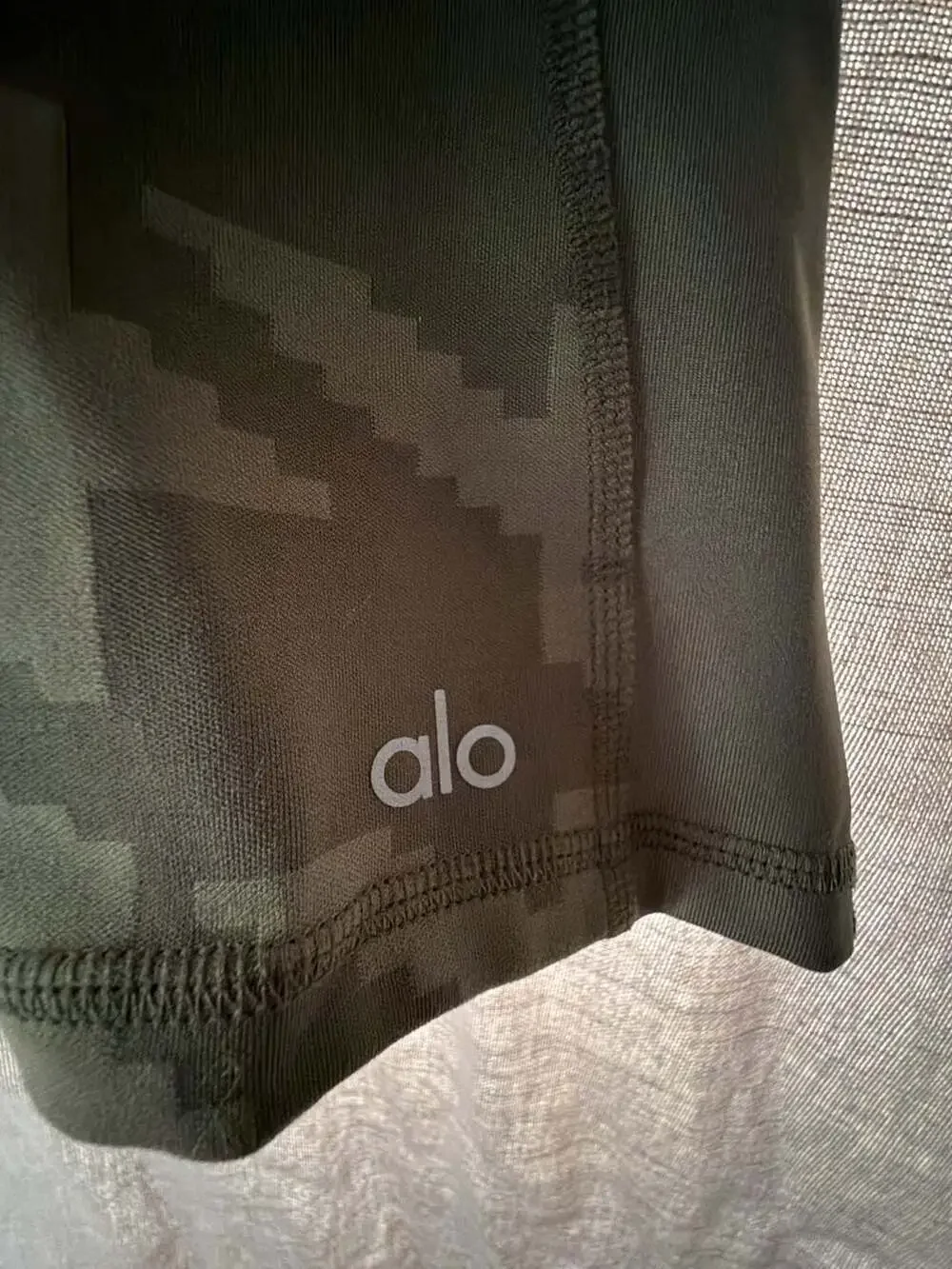 Alo Yoga High-Waisted Camo Biker Shorts XS